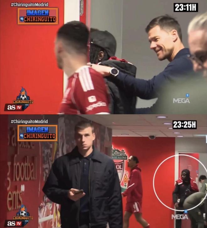 聊了什么？阿隆索欧冠赛后与弗林蓬进行了14分钟秘密会谈