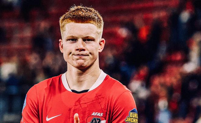 TA：多家豪门关注小将斯密特，阿尔克马尔对其估价约6000万欧