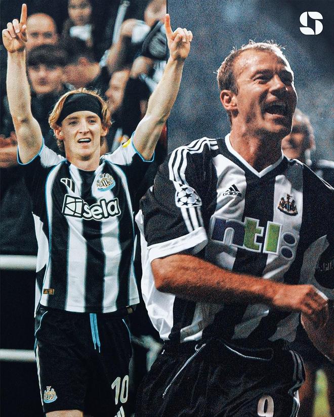 安东尼-戈登本赛季欧冠直接参与6球，纽卡队史仅次于希勒